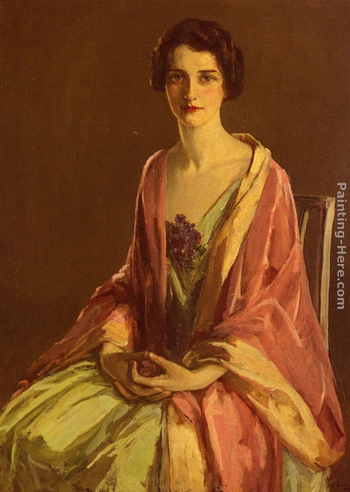John Lavery Portrait of Miss Julia McGuire